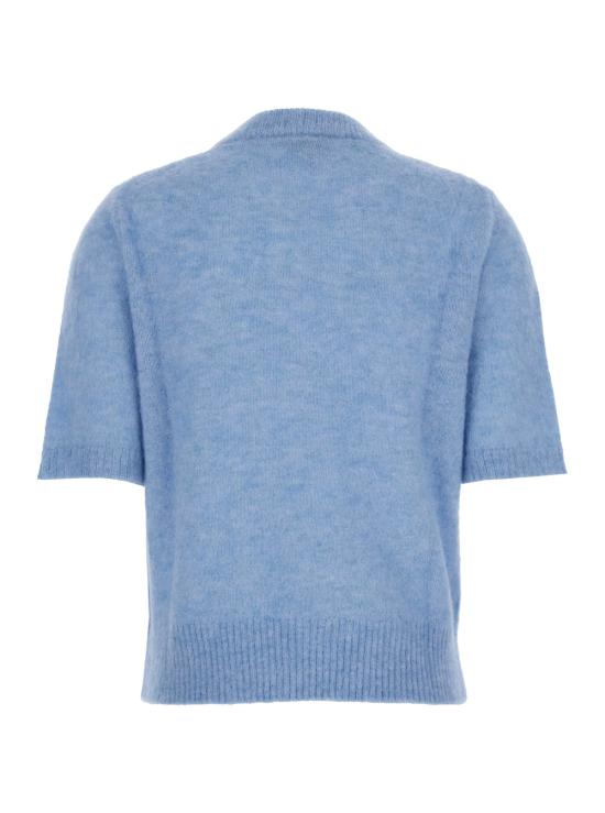 25FW 가니 반팔 티셔츠 K2517326 Light blue - GANNI