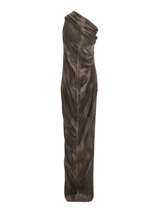 25FW 릭 오웬스 롱 원피스 RP02E4509V78 Brown - RICK OWENS