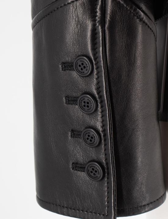 26FW 에르마노 설비노 가죽 자켓 D470I314SHGKH 95708 BLACK - ERMANNO SCERVINO