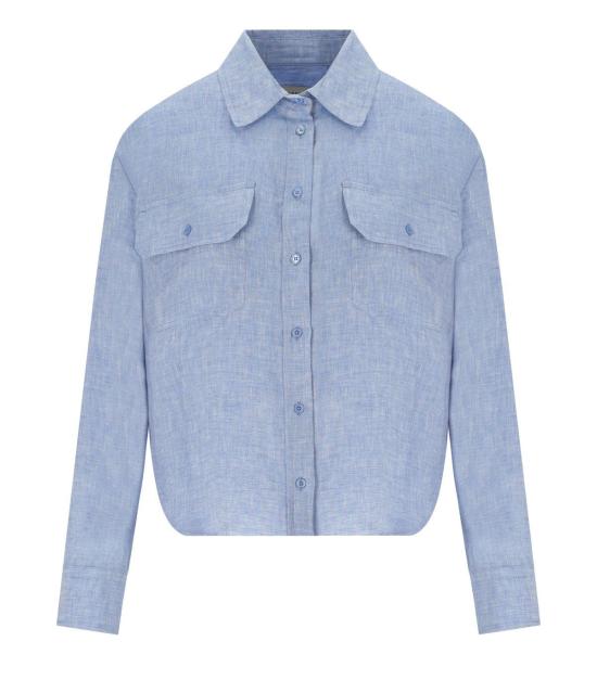 25SS 위켄드막스마라 셔츠 2415111032600 020 38 Light Blue