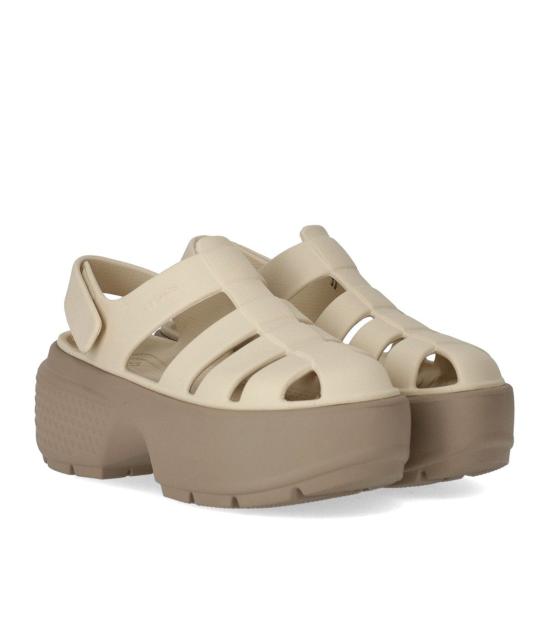 25SS 크록스 샌들 CR 209938 AMTI 36 37 Beige - CROCS