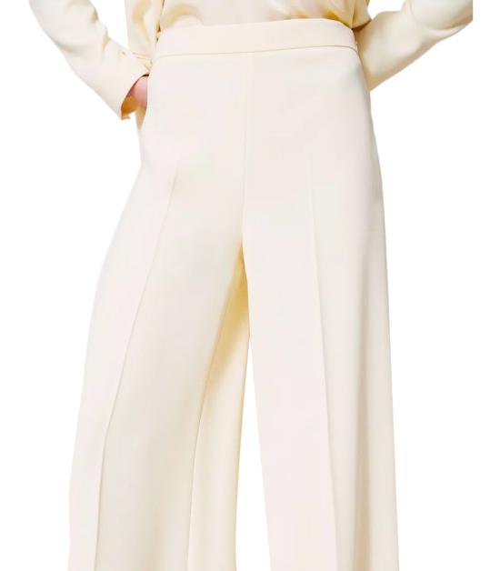 25SS 트윈셋 스트레이트 팬츠 251TP2102 00059 40 White - TWINSET