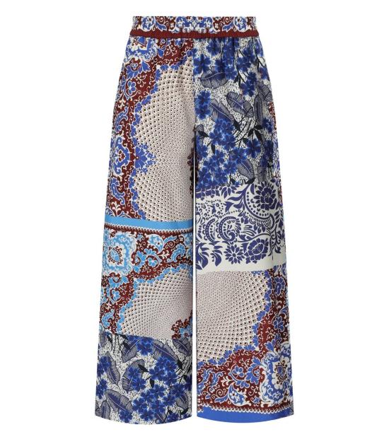  위켄드막스마라 팔라초 팬츠 2415131112600 001 38 Blue