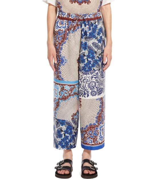  위켄드막스마라 팔라초 팬츠 2415131112600 001 38 Blue - WEEKEND MAX MARA