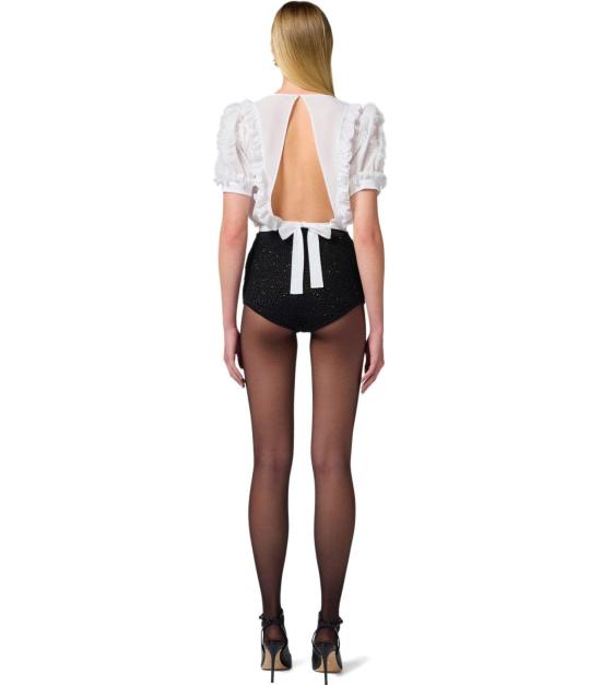 25SS 엘리자베타프랜치 반팔 티셔츠 CA11552E2 360 40 Ivory - ELISABETTA FRANCHI