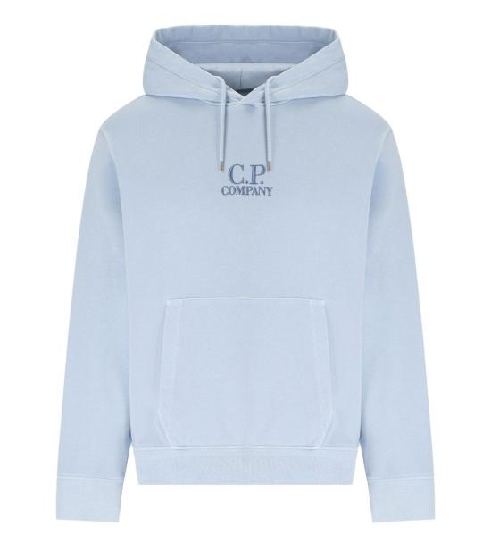  씨피 컴퍼니 후드 티셔츠 18CMSS099B 110044R 814 M Light Blue