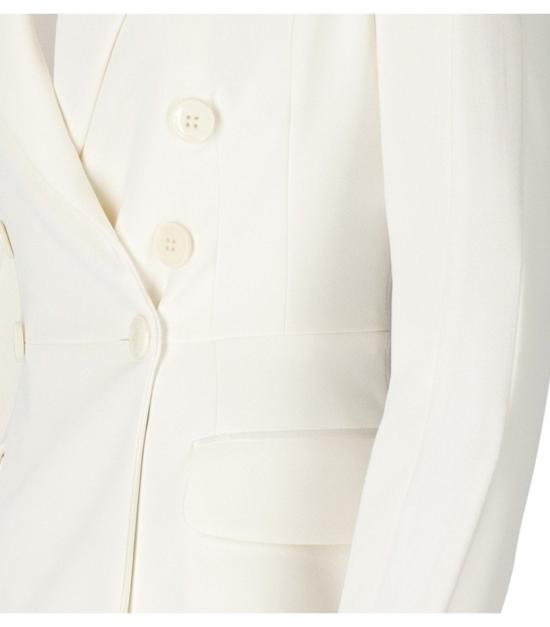 25SS 엘리자베타프랜치 수트 자켓 GI14351E2 360 38 White - ELISABETTA FRANCHI