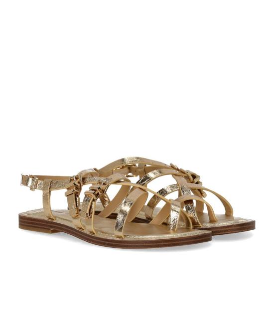 25SS 마이클 코어스 샌들 40S5DTFS1M 740 36 Gold - MICHAEL KORS
