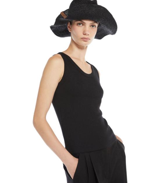 25SS 위켄드막스마라 민소매 티셔츠 2515941022600 007 XS Black - WEEKEND MAX MARA