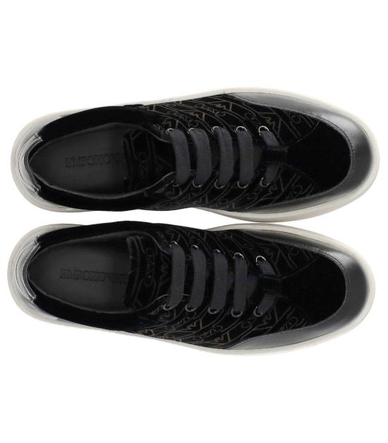  엠포리오 아르마니 스니커즈 X3X207 XR235 00002 36 Black - EMPORIO ARMANI