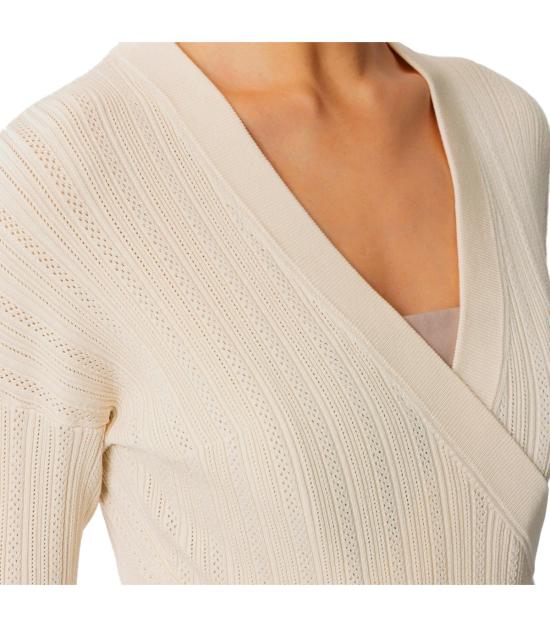 25SS 엘리자베타프랜치 반팔 티셔츠 MK69S52E2 193 40 Beige - ELISABETTA FRANCHI