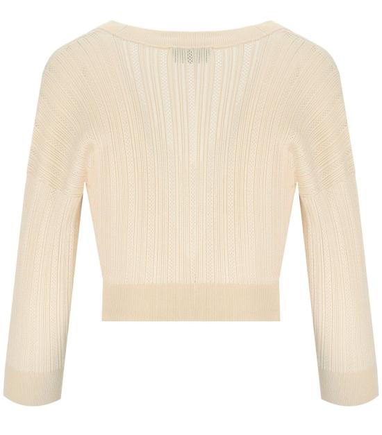 25SS 엘리자베타프랜치 반팔 티셔츠 MK69S52E2 193 40 Beige - ELISABETTA FRANCHI