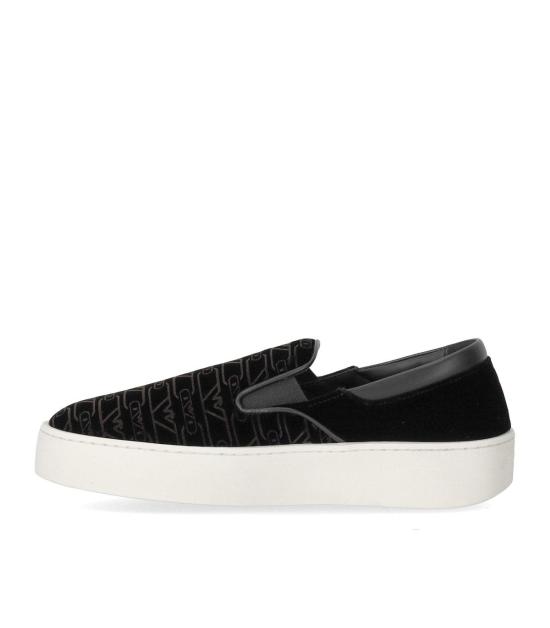  엠포리오 아르마니 스니커즈 X3Y007 XR235 00002 36 Black - EMPORIO ARMANI