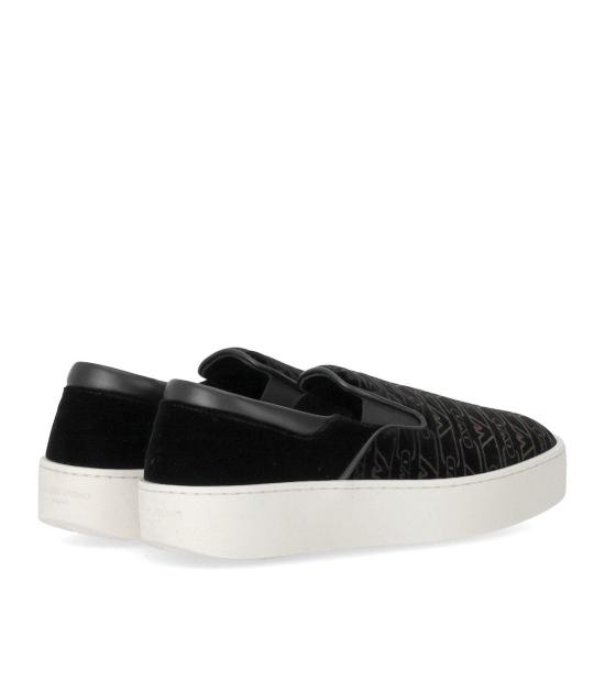  엠포리오 아르마니 스니커즈 X3Y007 XR235 00002 36 Black - EMPORIO ARMANI