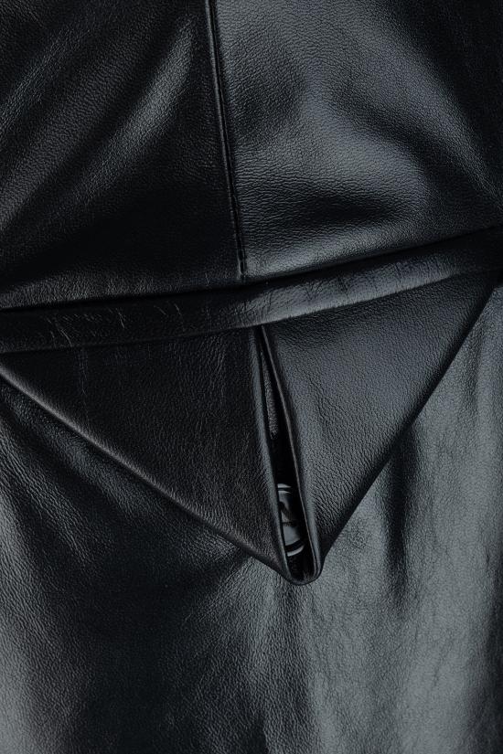 25FW 보테가베네타 스트레이트 팬츠 837502V5BV0 1000 Nero - BOTTEGA VENETA