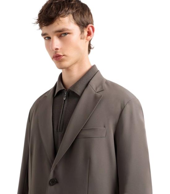  엠포리오 아르마니 수트 자켓 EM001012 AF10047 U6200 48 Brown - EMPORIO ARMANI