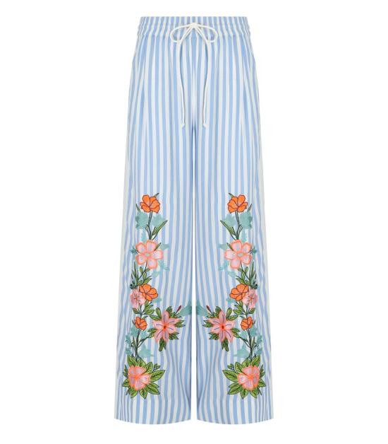 25SS 에센셜앤트워프 팔라초 팬츠 HEVON2 H3LB 34 Light Blue
