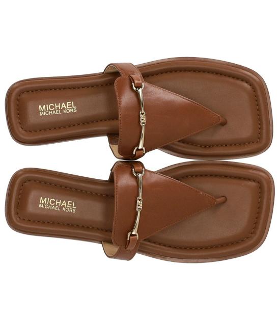 25SS 마이클 코어스 뮬/슬리퍼 40R5LEFS1L 230 36 Brown - MICHAEL KORS