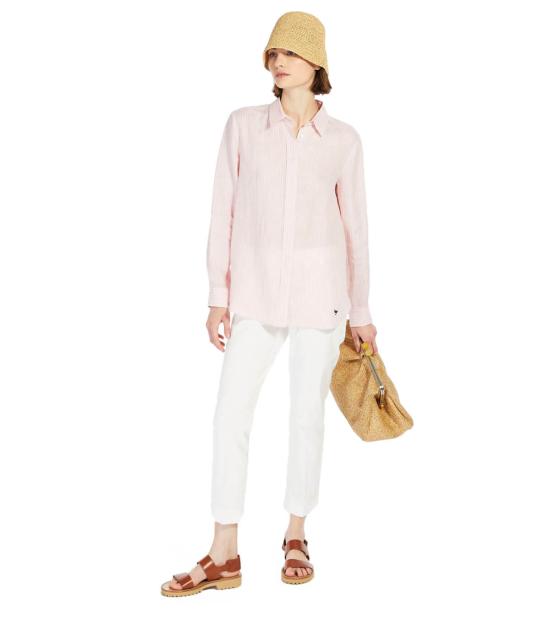  위켄드막스마라 스트레이트 팬츠 2351310631600 027 38 White - WEEKEND MAX MARA