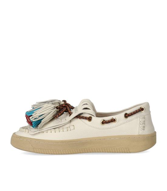 25SS 엘레나 이아치 로퍼 C09 SMASH 36 White - ELENA IACHI