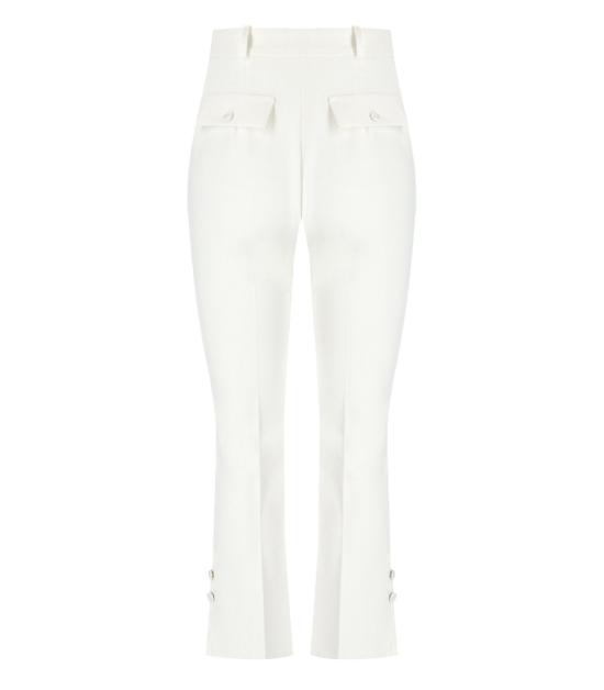 25SS 엘리자베타프랜치 스트레이트 팬츠 PA08651E2 360 38 Ivory - ELISABETTA FRANCHI