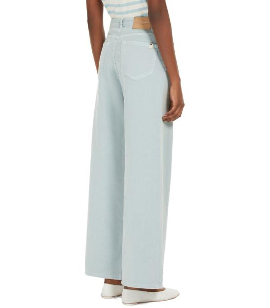 25SS 위켄드막스마라 스트레이트 팬츠 2515131011600 011 38 Light Blue - WEEKEND MAX MARA