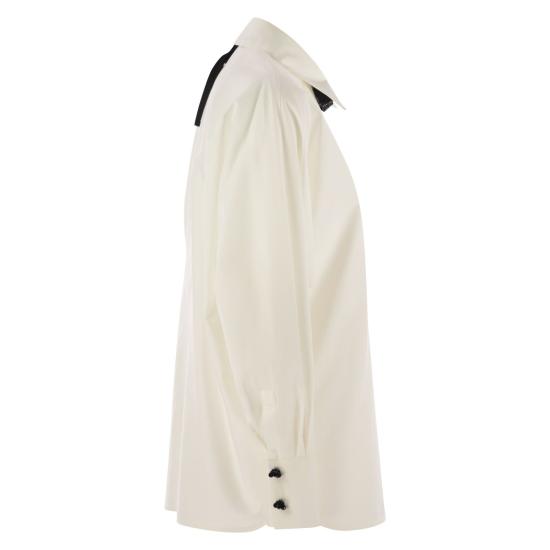 25FW 막스마라 스튜디오 블라우스/셔츠 2526116043600 WHITE - MAX MARA STUDIO