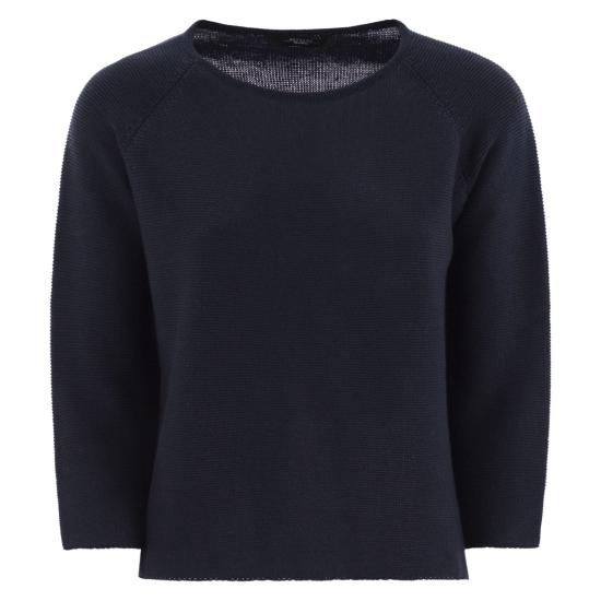 25FW 위켄드막스마라 반팔 티셔츠 2525366111600 BLUE