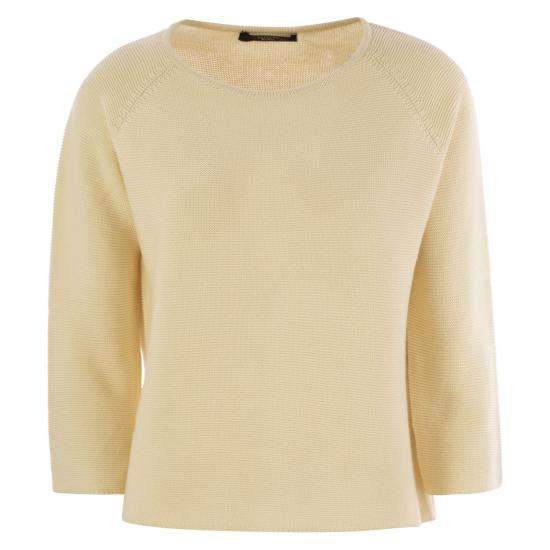 25FW 위켄드막스마라 반팔 티셔츠 2525366111600 IVORY