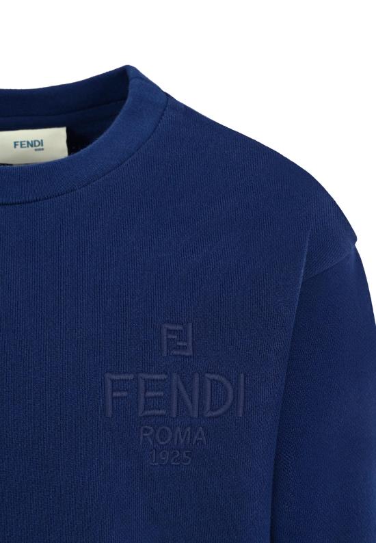 26SS [키즈] 펜디 캐시미어 니트 JUH104 5V0 F1I11 BLUE - FENDI