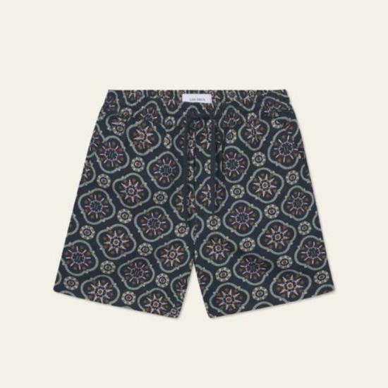  레듀 숏팬츠 레 두 오토 아옵 태피스트리 반바지 - LES DEUX