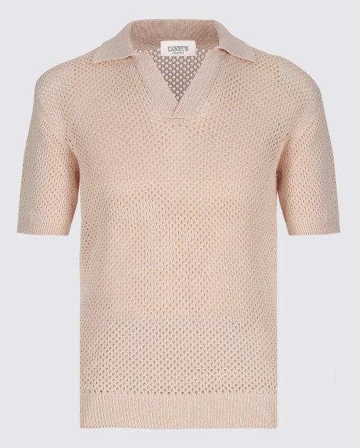 25SS 라니우스 폴로 티셔츠 S5LAUAKP113 013 CREAM