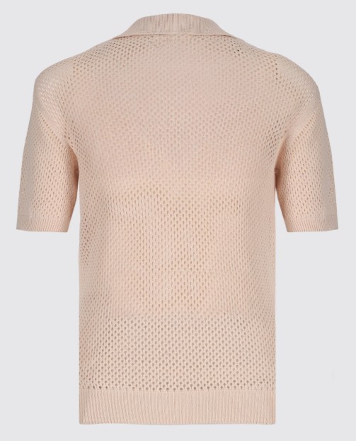 25SS 라니우스 폴로 티셔츠 S5LAUAKP113 013 CREAM - LANEUS