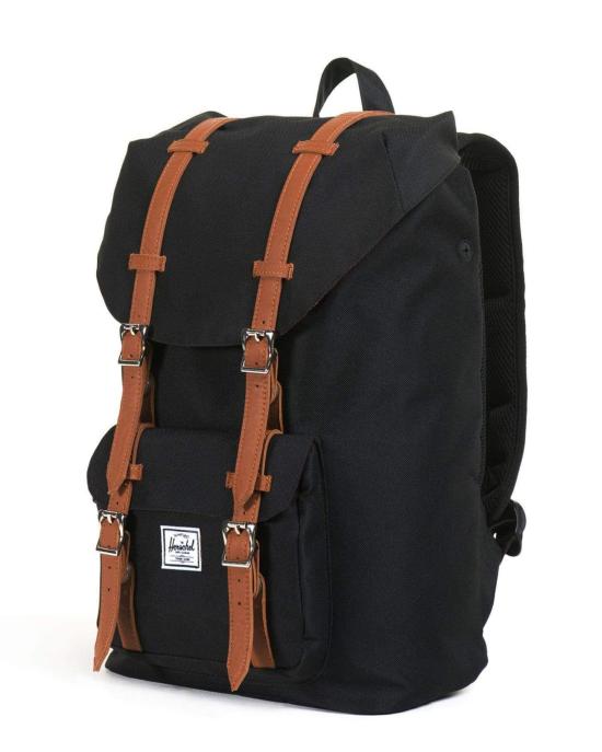 24FW 허쉘 백팩 LITTLEAMERICAMIDBACK BLACK NERO