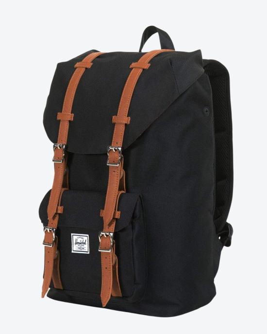 24FW 허쉘 백팩 LITTLEAMERICAMIDBACK BLACK NERO - HERSCHEL