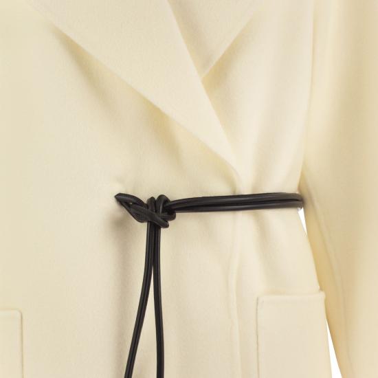 25FW 스포트막스 ABATE 아바테 버진울 코트  2522016031600 MILK - SPORTMAX