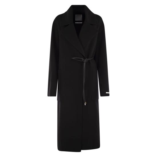 25FW 스포트막스 ABATE 아바테 버진울 코트  2522016031600 BLACK