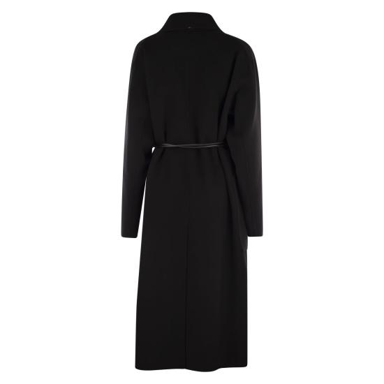 25FW 스포트막스 ABATE 아바테 버진울 코트  2522016031600 BLACK - SPORTMAX