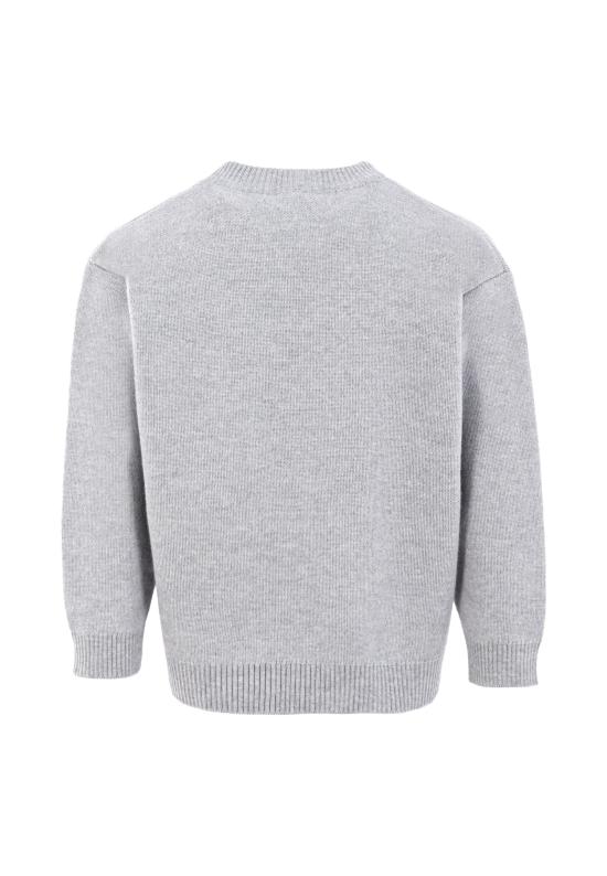 26SS [키즈] 펜디 캐시미어 니트 JUG192 AUKU F0WG5 GREY - FENDI