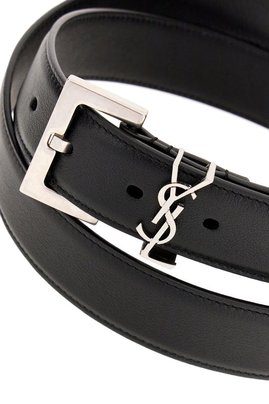26SS 생로랑 벨트 634437BOO0E 1000 NERO - SAINT LAURENT