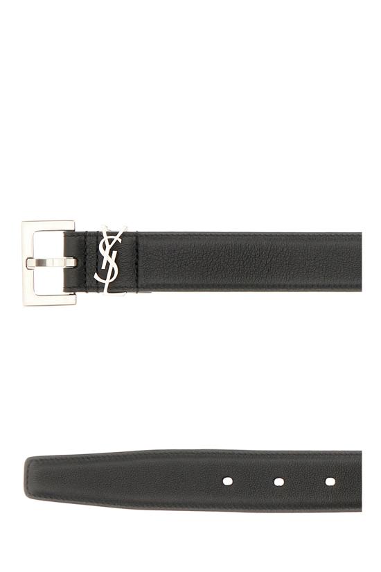 26SS 생로랑 벨트 634437BOO0E 1000 NERO - SAINT LAURENT