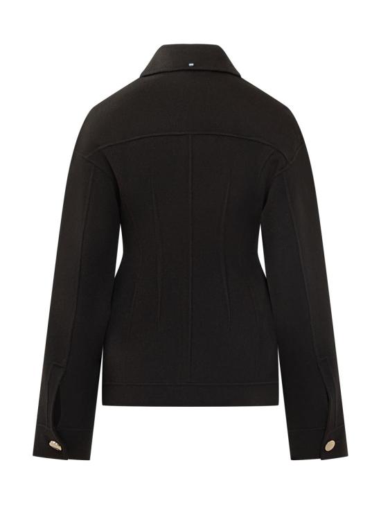 25FW 스포트막스 코트 2522086011600 013 Black - SPORTMAX