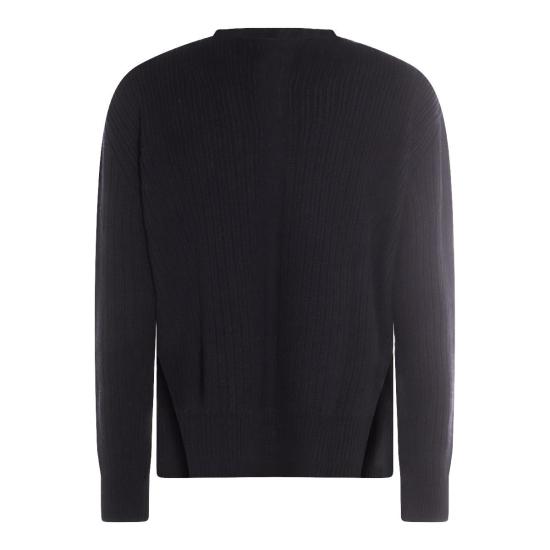 25FW 릭 오웬스 스웨터 RU02E1649KWV09 Black - RICK OWENS