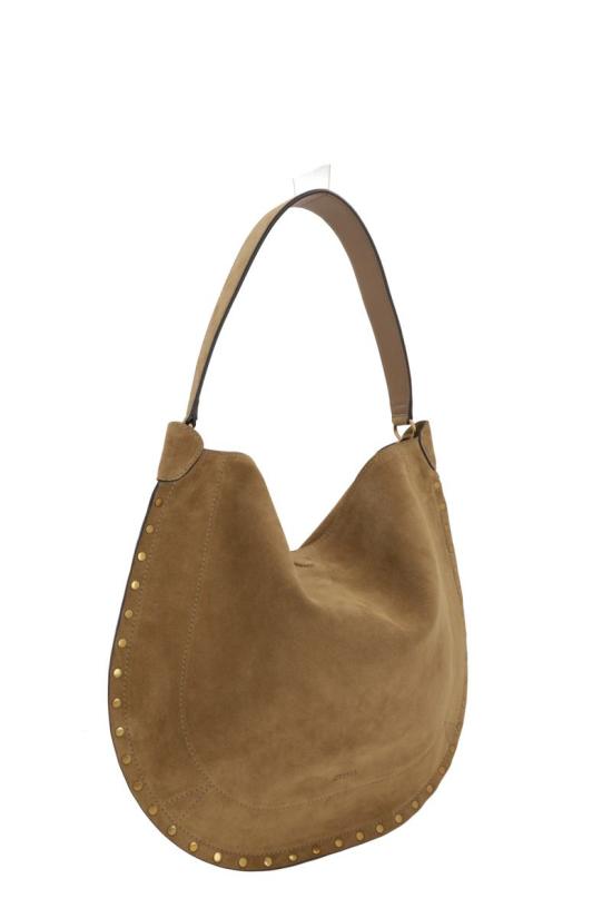 26SS 이자벨마랑 OSKAN 오스칸 문 숄더백 PP0200FAB2C03M50TA Beige - ISABEL MARANT