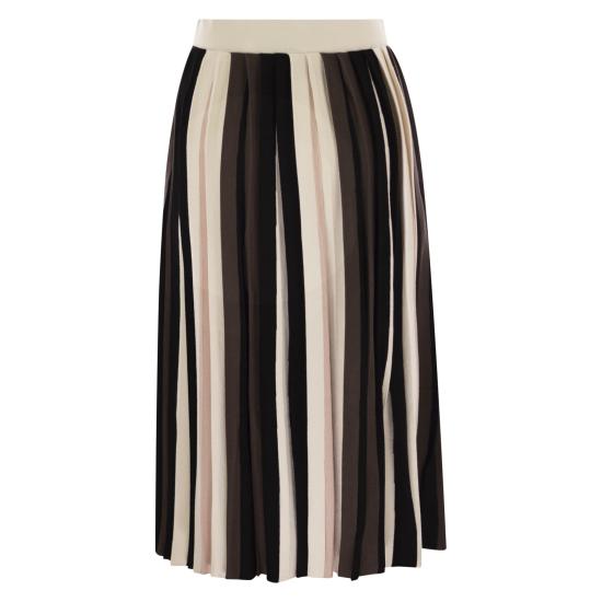 25FW 위켄드막스마라 롱 스커트 2525306011600 MULTICOLOR - WEEKEND MAX MARA