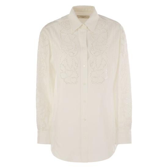 25FW 위켄드막스마라 셔츠 2525196011600 WHITE