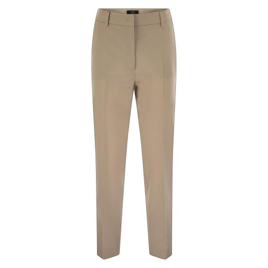 25FW 위켄드막스마라 스트레이트 팬츠 2525136171600 BEIGE