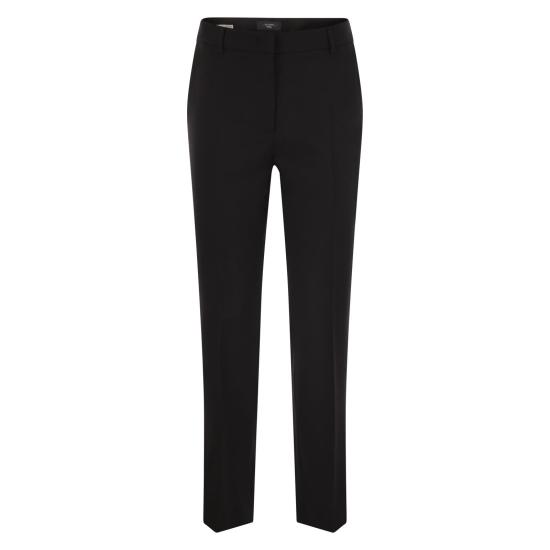 25FW 위켄드막스마라 스트레이트 팬츠 2525136171600 BLACK