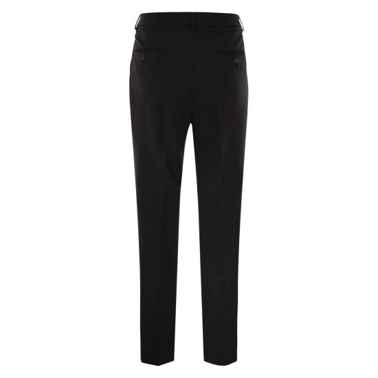 25FW 위켄드막스마라 스트레이트 팬츠 2525136171600 BLACK - WEEKEND MAX MARA