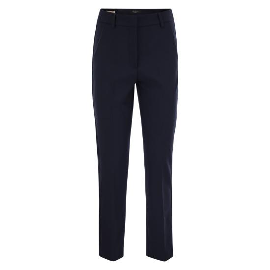 25FW 위켄드막스마라 스트레이트 팬츠 2525136051600 BLUE